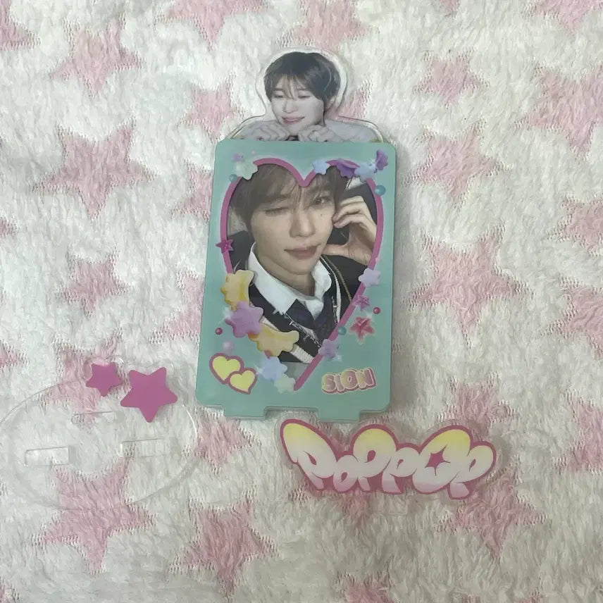 [SOLD OUT] 시온 팝팝 아크릴 스탠드 포카 엠디 엔시티위시