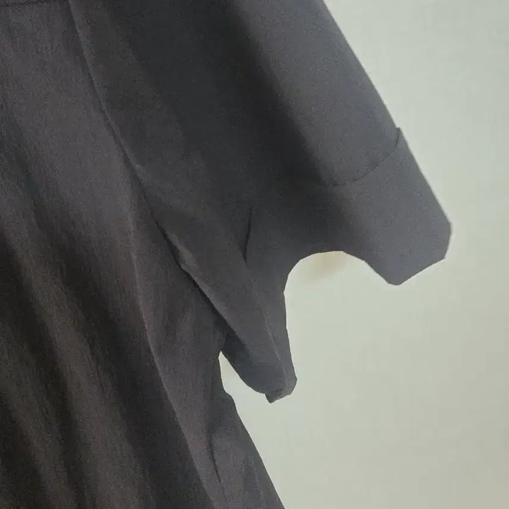 [BUNJANG] Benetton Short Sleeve Jacket - Black 2XL / 베네통 반팔 자켓 블랙 2XL