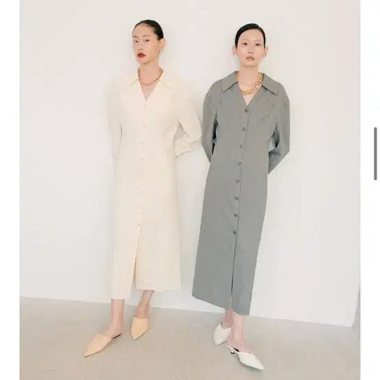 [BUNJANG] Wnderkammer Shirt Dress - New / 분더캄머 셔츠 원피스 새상품