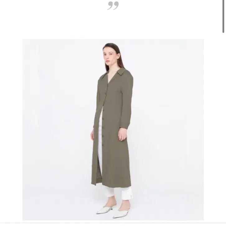 [BUNJANG] Wnderkammer Shirt Dress - New / 분더캄머 셔츠 원피스 새상품