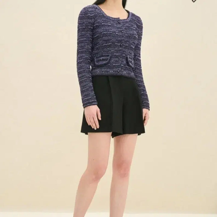 [BUNJANG] Time Tweed Cropped Cardigan Jacket / 한섬 타임 트위드 가디건 자켓  크롭핏 자켓느낌 새상품