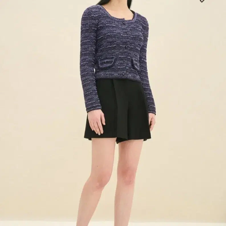 [BUNJANG] Time Tweed Cropped Cardigan Jacket / 한섬 타임 트위드 가디건 자켓  크롭핏 자켓느낌 새상품