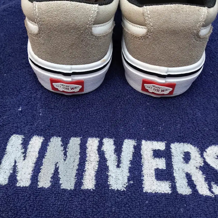[BUNJANG] Vans Skate Shoes Beige Sneakers 240mm / 반스 스케이트화 베이지 운동화 240mm