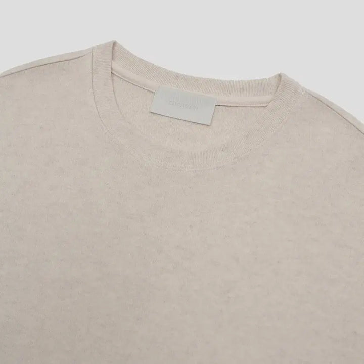 [BUNJANG] GC T3511 Stand Round Sleeve T-shirt / GC T3511 Stand Round Sleeve