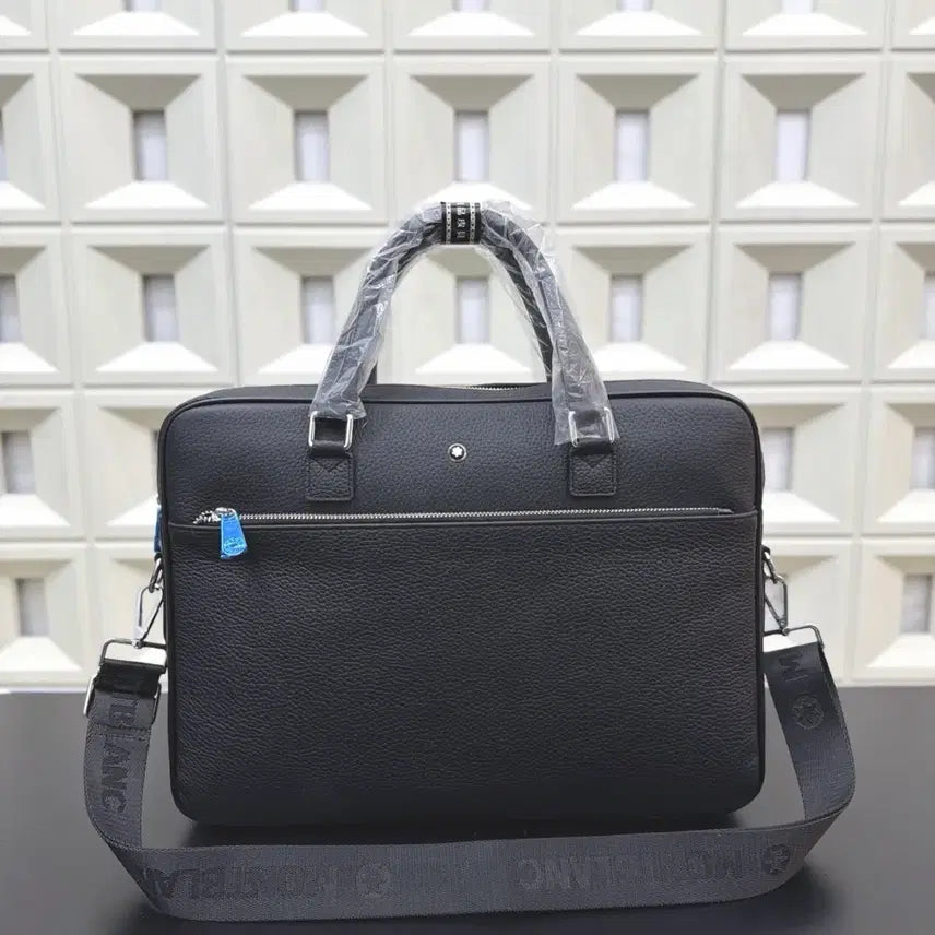 [BUNJANG] Montblanc Calfskin Leather Briefcase / 몽블랑 소가죽 남자 가방 서류가방