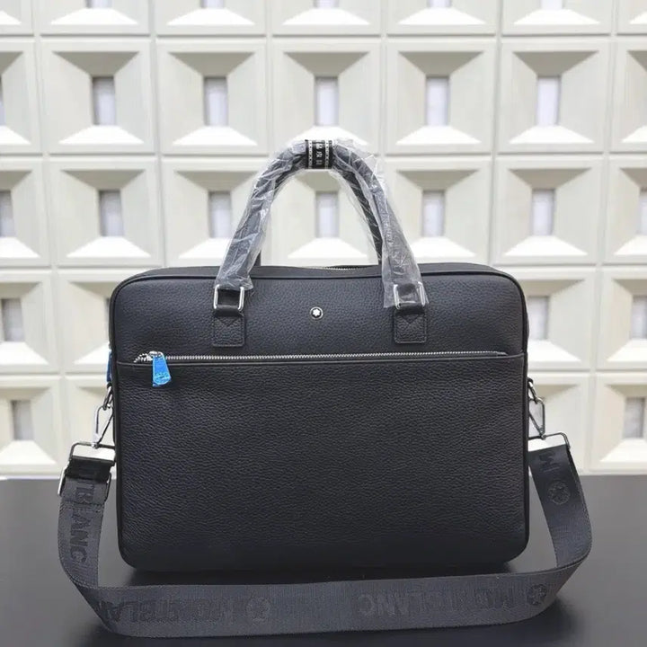 [BUNJANG] Montblanc Calfskin Leather Briefcase / 몽블랑 소가죽 남자 가방 서류가방