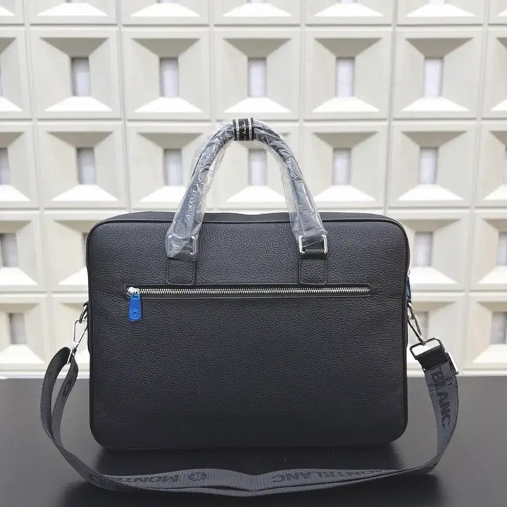[BUNJANG] Montblanc Calfskin Leather Briefcase / 몽블랑 소가죽 남자 가방 서류가방