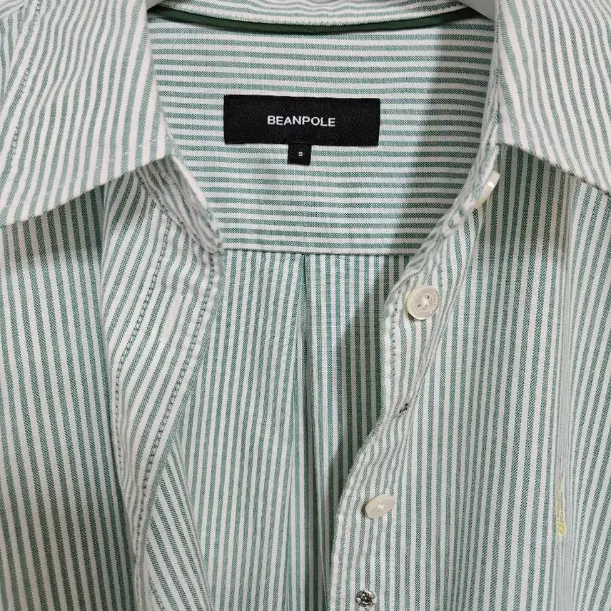 [BUNJANG] Beanpole Green Shirt / 빈폴 그린 남방