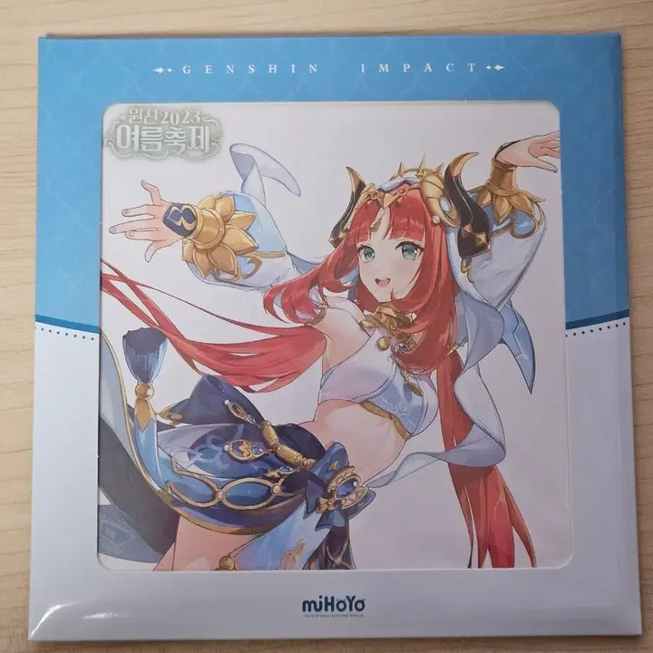 [BUNJANG] Genshin Impact Nilou Summer Festival Shikishi / 원신 닐루 여름축제 색지