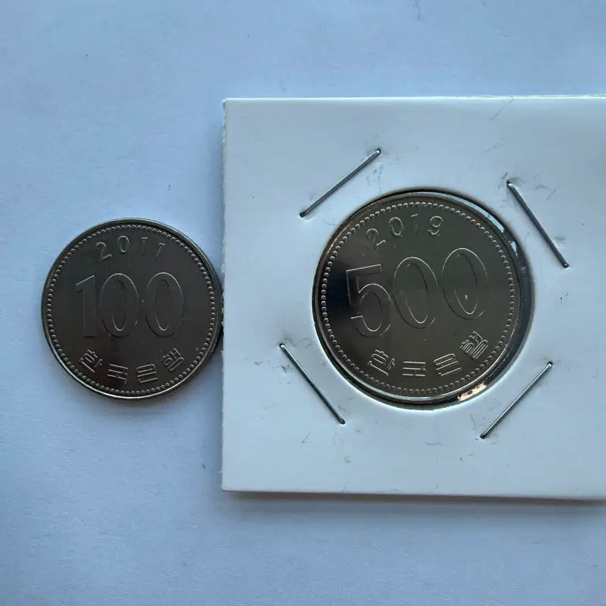 [BUNJANG] Korean 500 Won Coin 2019 / [미사용] 2019년 한국 500원 동전 S1055