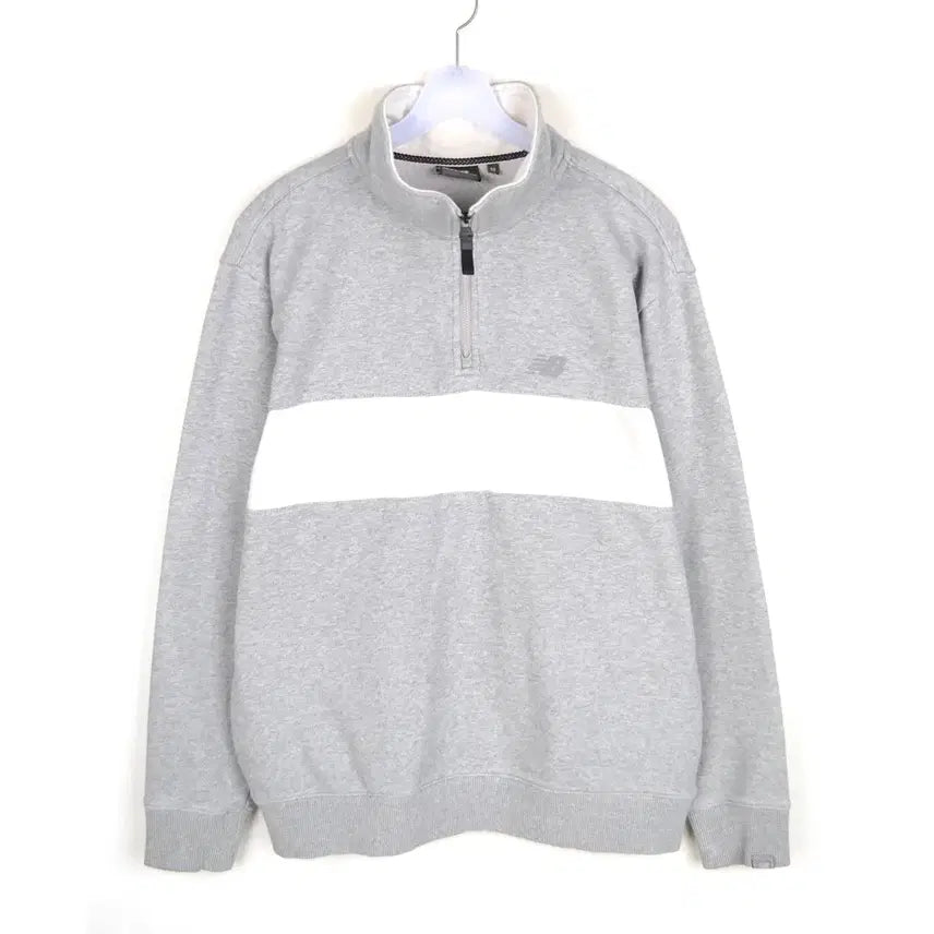 [BUNJANG] New Balance Half-Zip Sweatshirt Men&