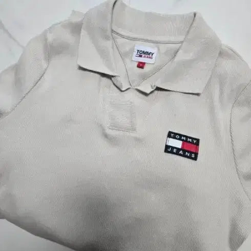 [BUNJANG] Tommy Hilfiger Polo Collar Long Dress / 타미카라원피스