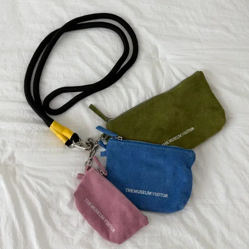 [BUNJANG] The Museum Visitor Multi-Color Keyring Bag / [더뮤지엄비지터] MULTI COLOR KEYRING BAG