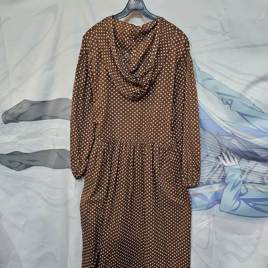 [BUNJANG] Pink House Dot Hooded Dress / 핑크하우스  도트 후드 원피스