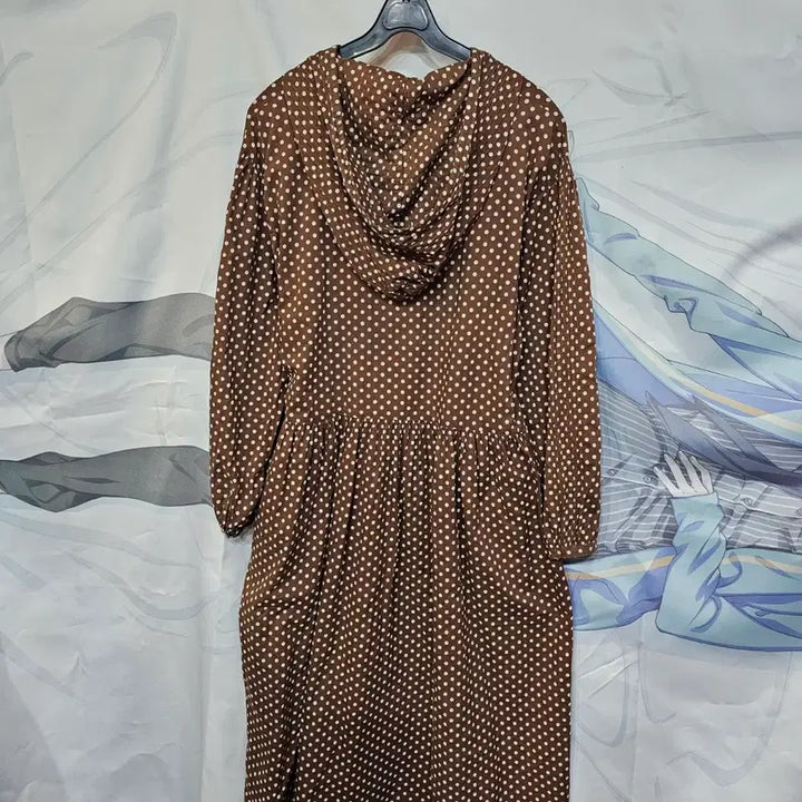 [BUNJANG] Pink House Dot Hooded Dress / 핑크하우스  도트 후드 원피스