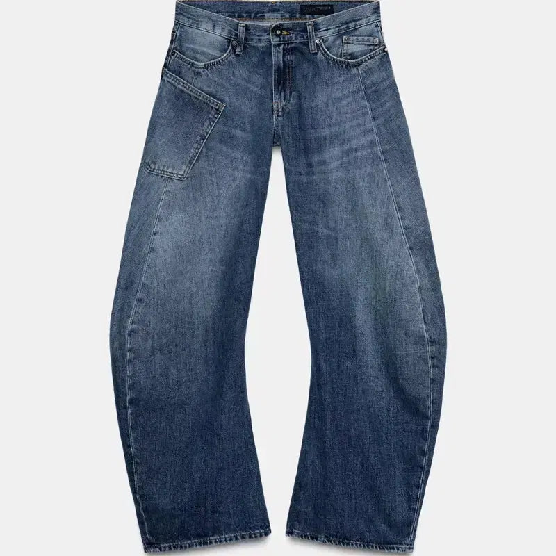 [BUNJANG] ZARA Curved Balloon Jeans / 46(36) 자라 zw 커브드 벌룬 진 새상품