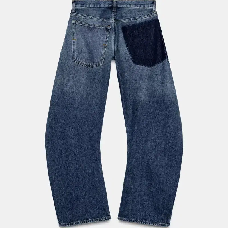 [BUNJANG] ZARA Curved Balloon Jeans / 46(36) 자라 zw 커브드 벌룬 진 새상품