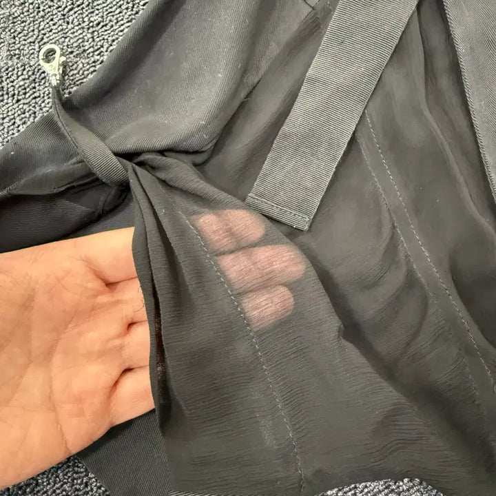 [BUNJANG] Diesel Belt Ring Detail Shirt Dress / 디젤 밸트링 디테일 셔츠 원피스