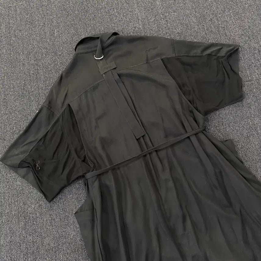 [BUNJANG] Diesel Belt Ring Detail Shirt Dress / 디젤 밸트링 디테일 셔츠 원피스