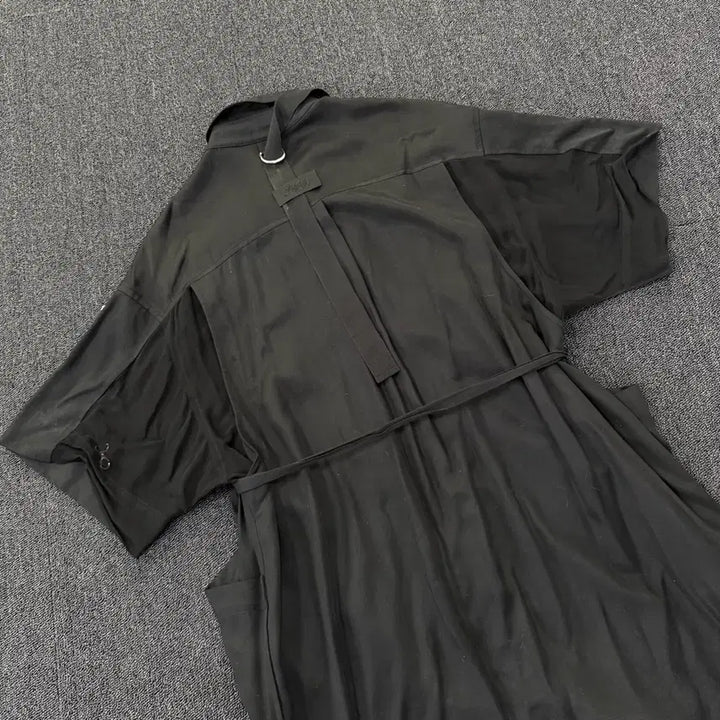 [BUNJANG] Diesel Belt Ring Detail Shirt Dress / 디젤 밸트링 디테일 셔츠 원피스
