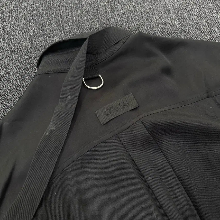 [BUNJANG] Diesel Belt Ring Detail Shirt Dress / 디젤 밸트링 디테일 셔츠 원피스