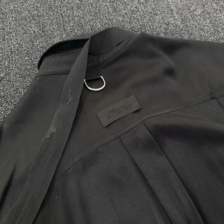 [BUNJANG] Diesel Belt Ring Detail Shirt Dress / 디젤 밸트링 디테일 셔츠 원피스