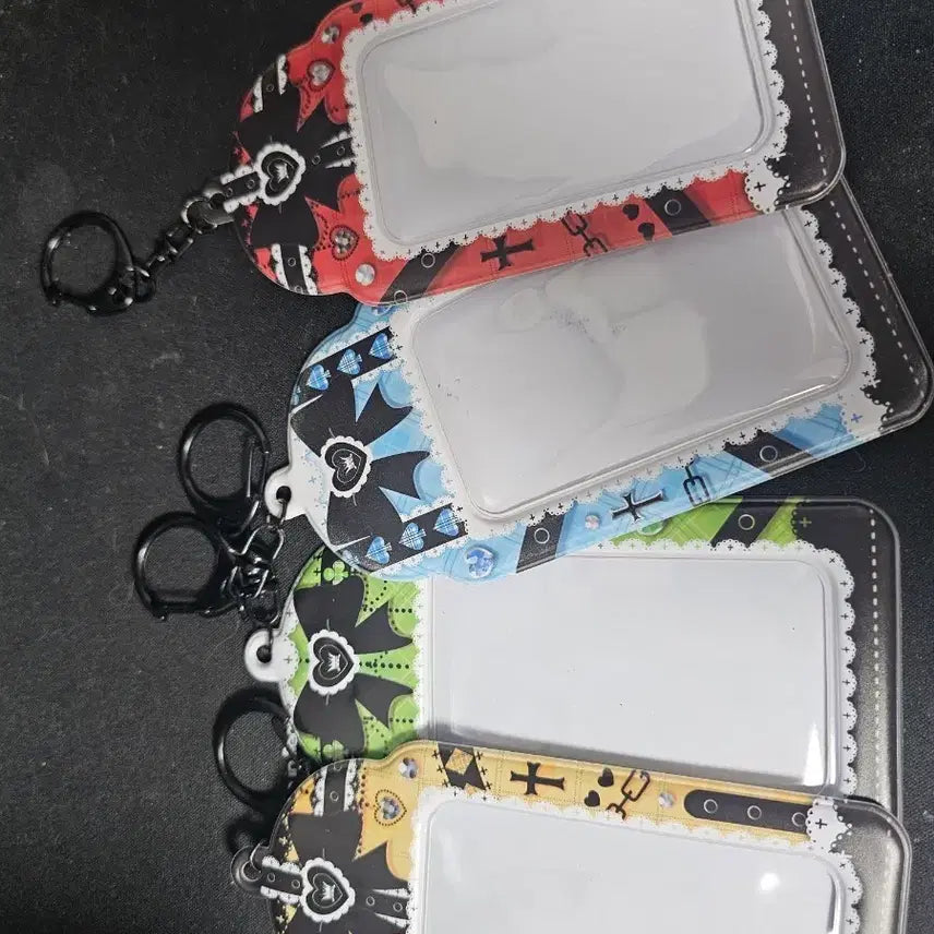 [BUNJANG] Character Chage! Card Holder Keychain / 캐릭캐릭체인지 캐캐체 카드홀더 키링
