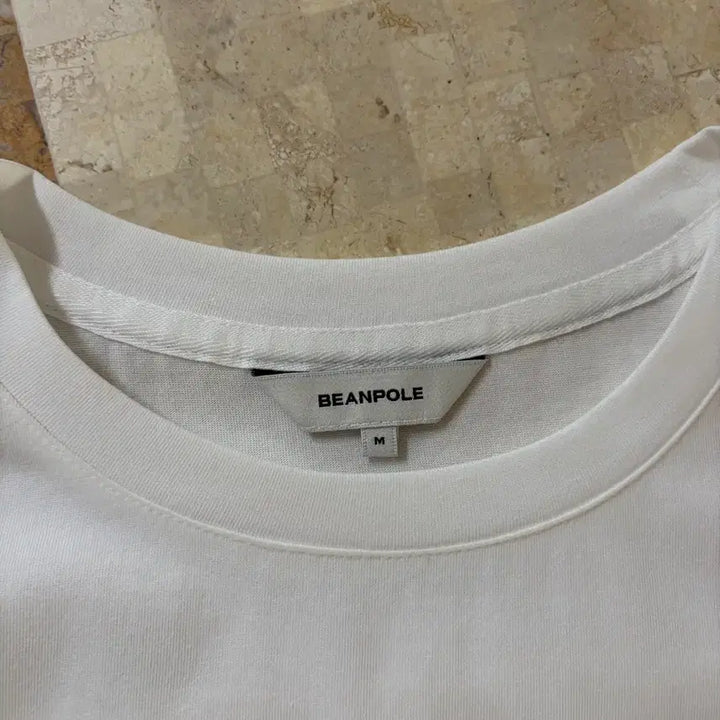 [BUNJANG] Beanpole Ladies Blue Print T-shirt / 빈폴레이디스 티셔츠