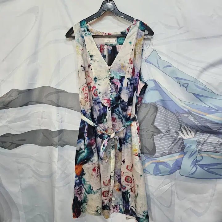 [BUNJANG] Paul Smith Sleeveless Floral Long Dress / 폴스미스 슬리브리스  원피스