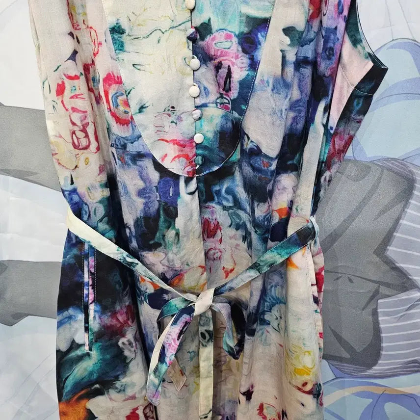 [BUNJANG] Paul Smith Sleeveless Floral Long Dress / 폴스미스 슬리브리스  원피스