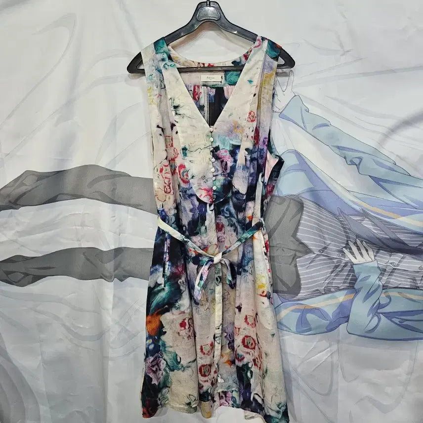 [BUNJANG] Paul Smith Sleeveless Floral Long Dress / 폴스미스 슬리브리스  원피스