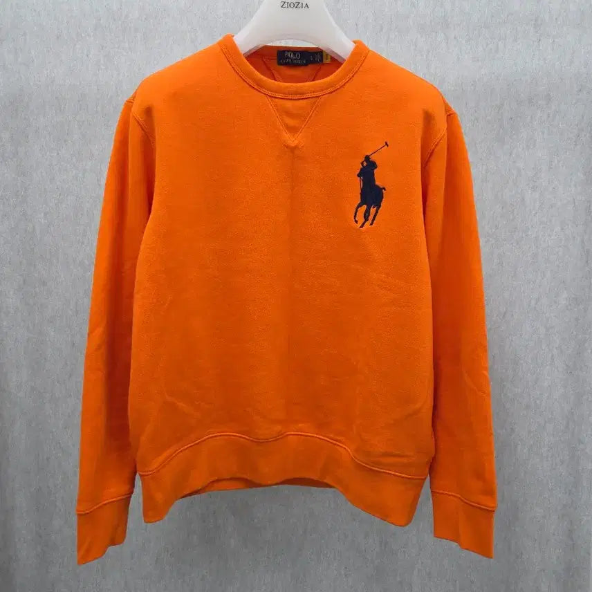 [BUNJANG] L Polo Fleece Sweatshirt Long Sleeve / 남성 L 폴로 기모 맨투맨 긴팔