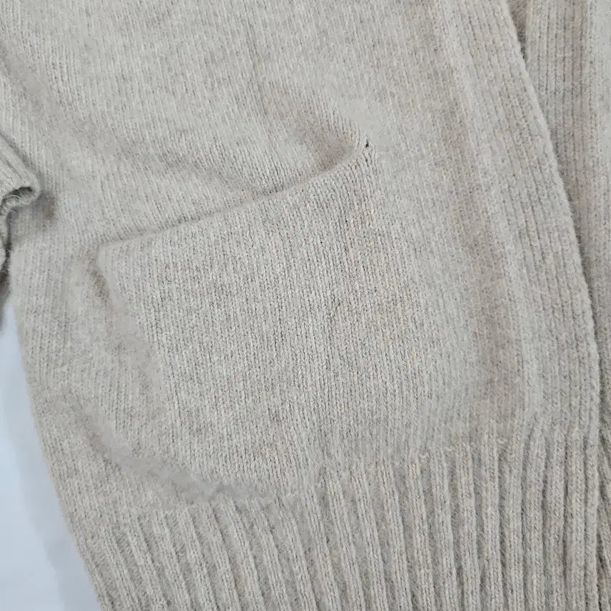 [BUNJANG] De MAILLE Fox Wool Pocket Cardigan Beige / [드마이어] De MAILLE 폭스울 포켓 가디건 베이지