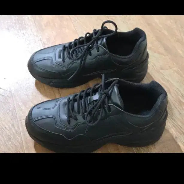 [BUNJANG] Easywear Black Chunky Sneakers 10cm Height Increasing / 이지웨얼 블랙 어글리 키높이 스니커즈