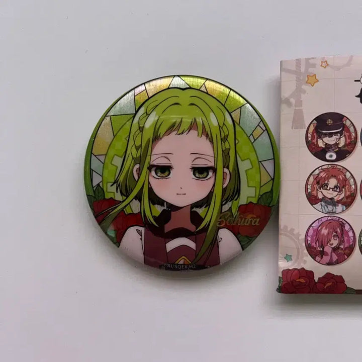 [BUNJANG] Jibaku Shounen Hanako-kun Sakura Can Badge / 지박소년 하나코군 사쿠라 캔뱃지
