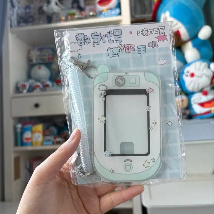 [BUNJANG] Generic Photocard Holder (Retro Phone) / 핸드폰 모양 포카홀더 (레트로 휴대폰)