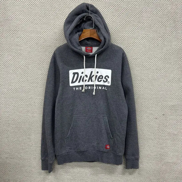 [BUNJANG] Dickies Big Print Logo Fleece Hoodie / 디키즈 캐주얼 빅프린팅로고 약기모 후드티 SM A07776