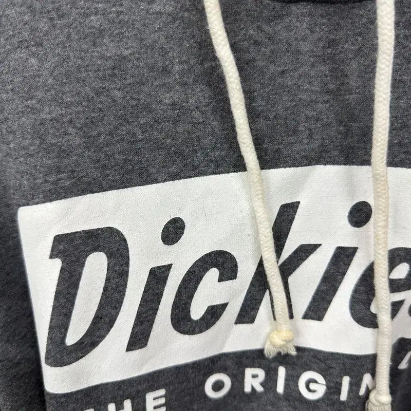 [BUNJANG] Dickies Big Print Logo Fleece Hoodie / 디키즈 캐주얼 빅프린팅로고 약기모 후드티 SM A07776