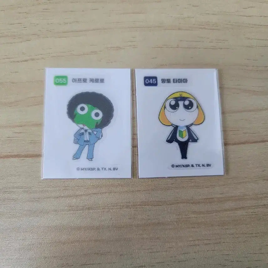 [BUNJANG] Keroro Ttibuseel Sticker / 케로로 띠부씰