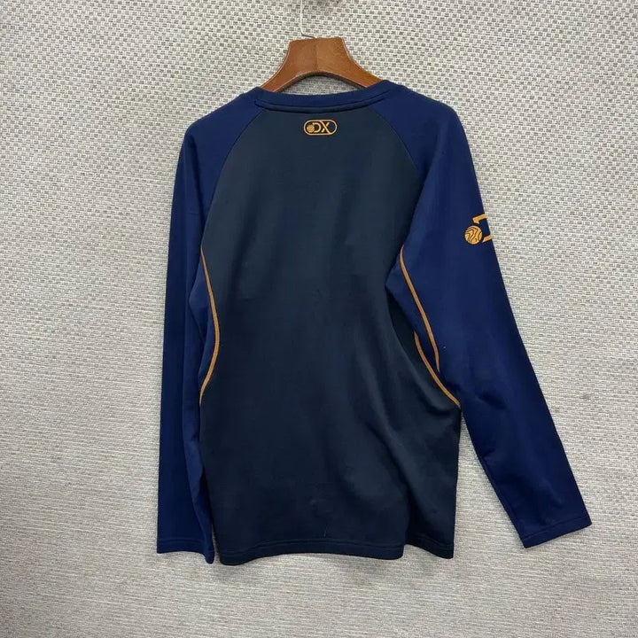[BUNJANG] Discovery Casual Printed Logo Jersey Long Sleeve T-shirt / 디스커버리 캐주얼 프린팅로고 져지 긴팔티 95 A07777