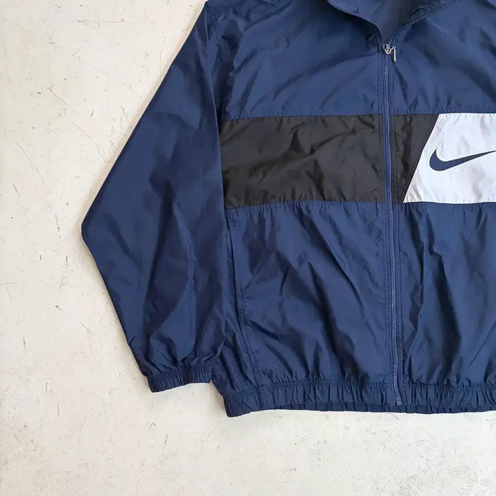 [BUNJANG] Nike Big Swoosh Track Top Jacket XL / 90s 나이키 빅 스우시 올드스쿨 트랙탑 자켓 XL