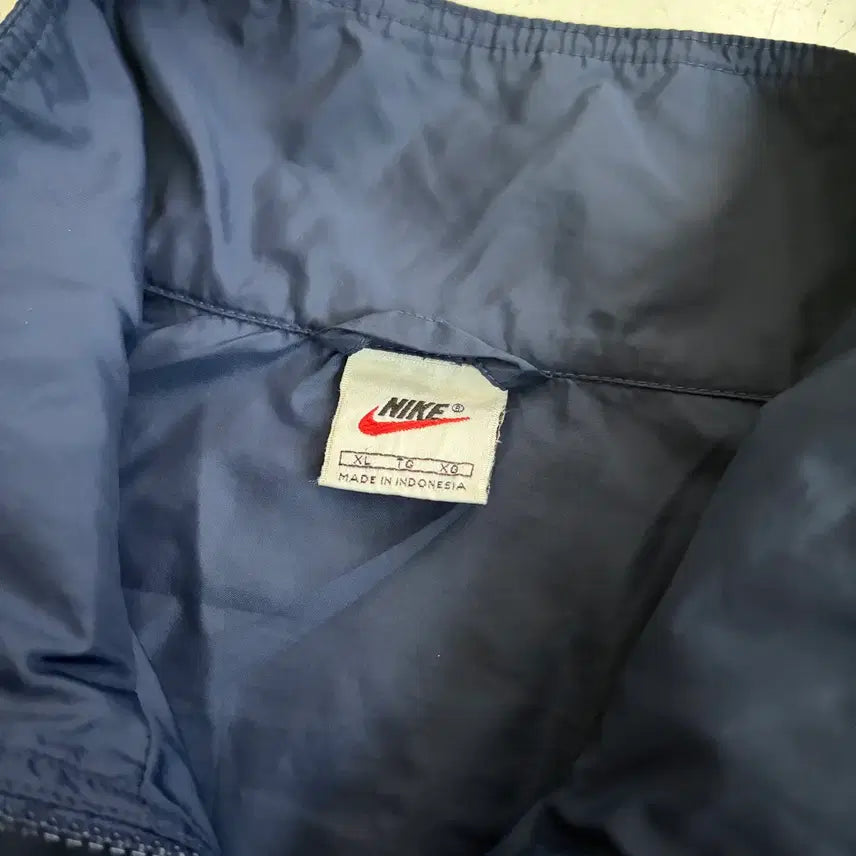 [BUNJANG] Nike Big Swoosh Track Top Jacket XL / 90s 나이키 빅 스우시 올드스쿨 트랙탑 자켓 XL