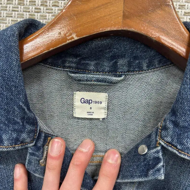 [BUNJANG] GAP 1969 Vintage Denim Jacket / 갭 GAP 1969 빈티지 데님 청자켓 S A07778