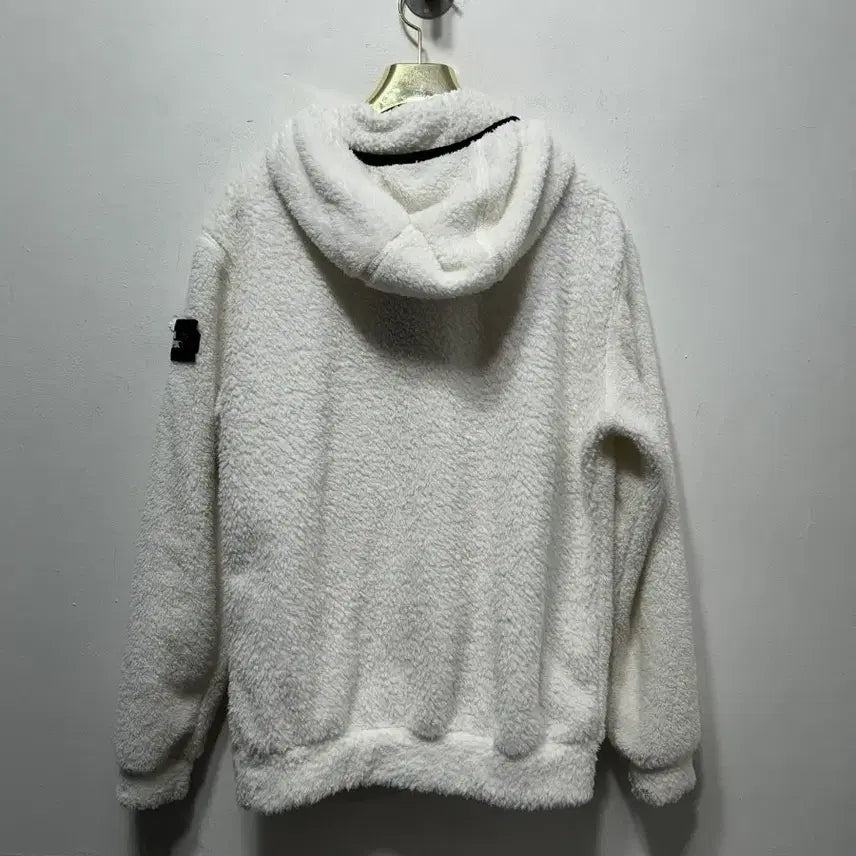 [BUNJANG] National Geographic Hooded Fleece Anorak (S) / 내셔널지오그래픽 후드 후리스 아노락 S
