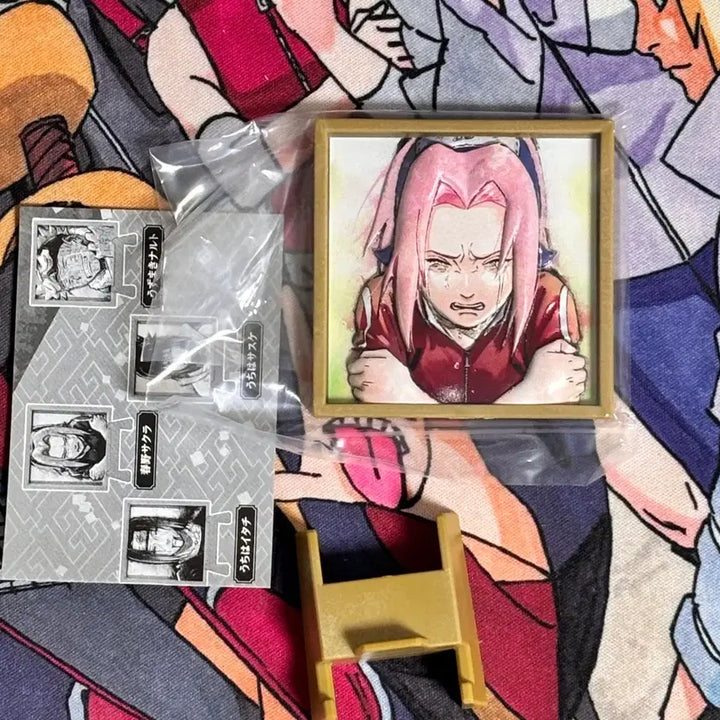 [BUNJANG] Naruto Sakura 3D Figure / 나루토 미개봉 사쿠라 3D 입체 가챠 판매