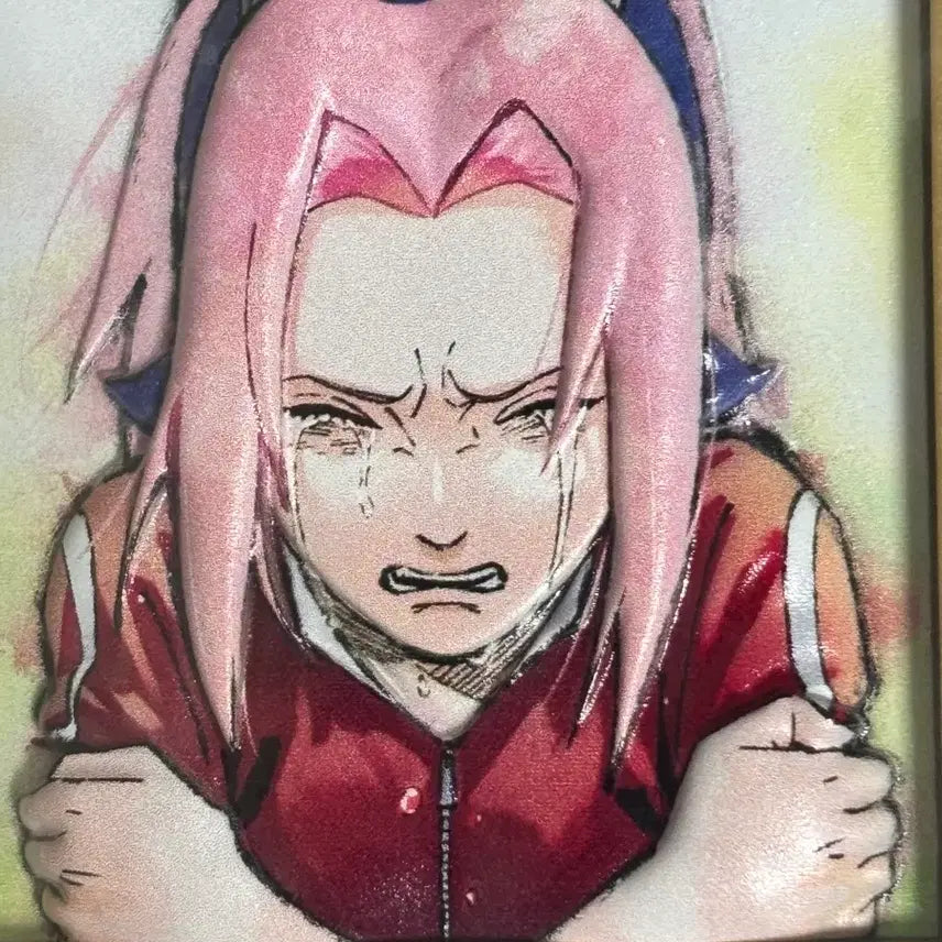[BUNJANG] Naruto Sakura 3D Figure / 나루토 미개봉 사쿠라 3D 입체 가챠 판매