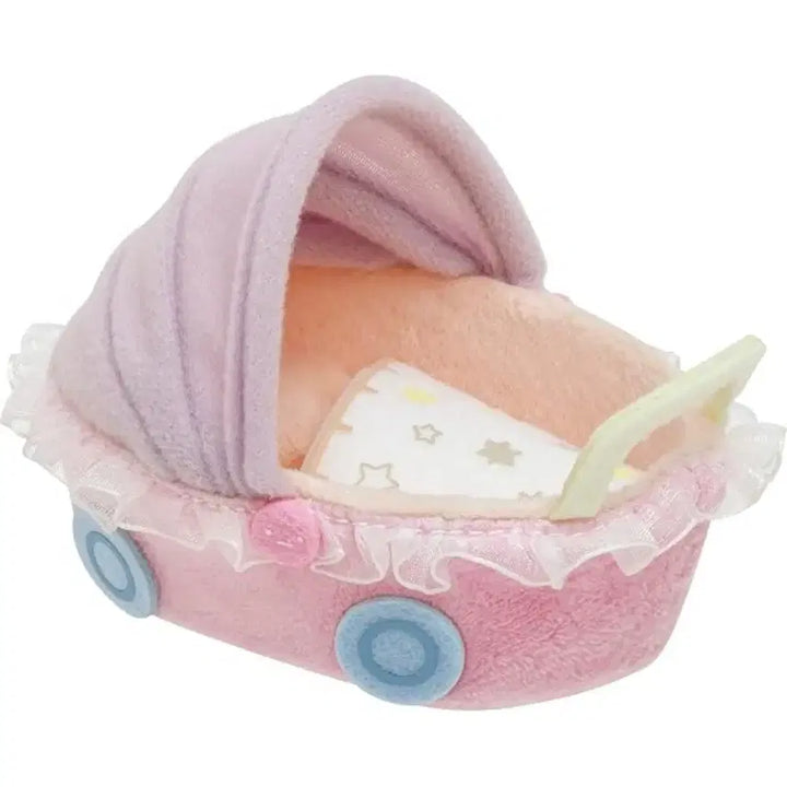 [BUNJANG] Sumikko Gurashi Dollhouse Stroller Cradle / 스밋코구라시 인형 집 유모차 요람 소품