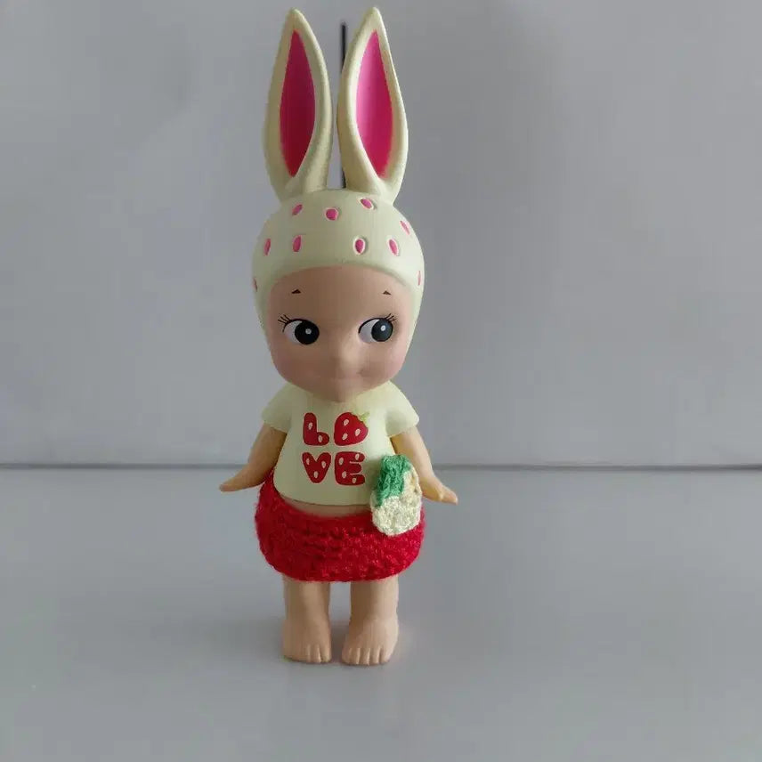 [BUNJANG] Sonny Angel Strawberry Rabbit Figure / [단순개봉]소니엔젤 스트로베리 토끼