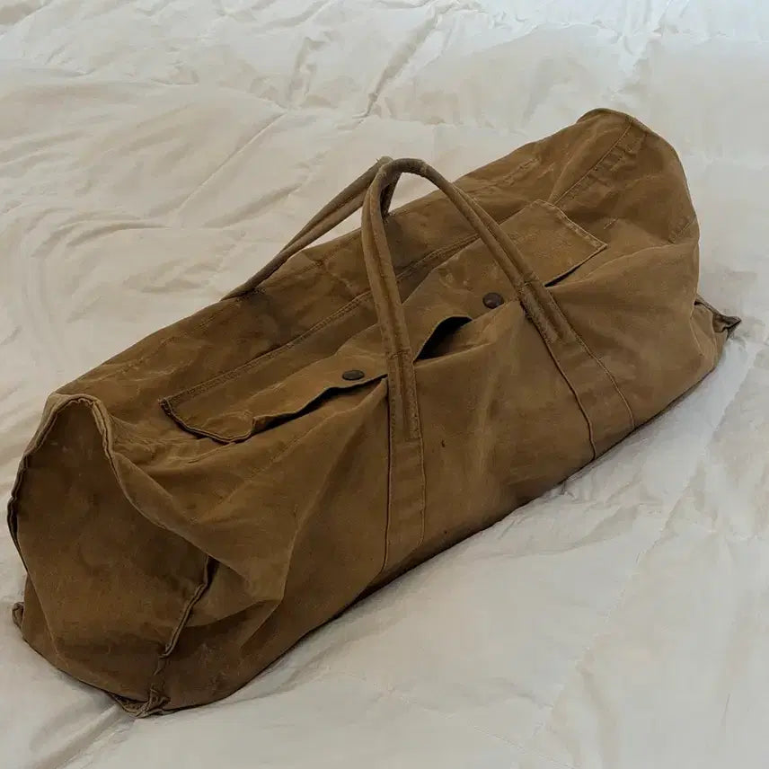 [BUNJANG] Vintage Military Boston Bag / 밀리터리 빈티지 보스턴백