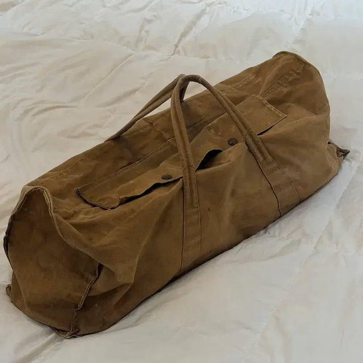 [BUNJANG] Vintage Military Boston Bag / 밀리터리 빈티지 보스턴백